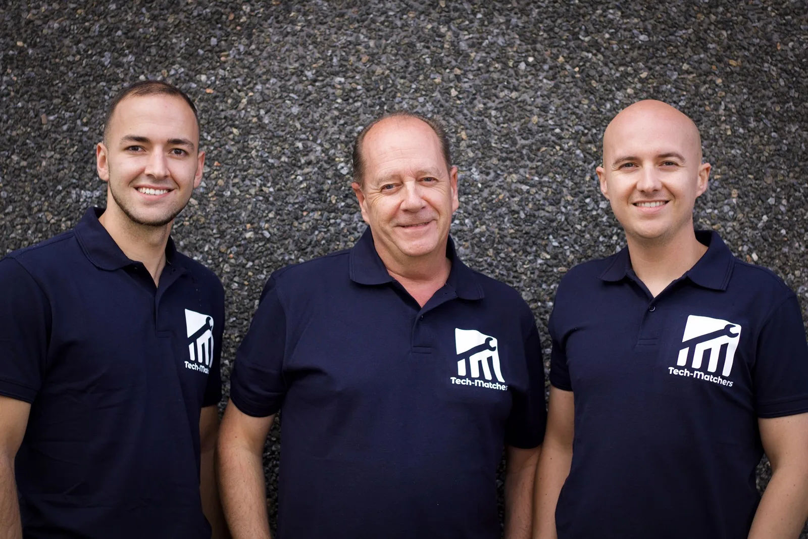 De drie founders van Tech Matchers